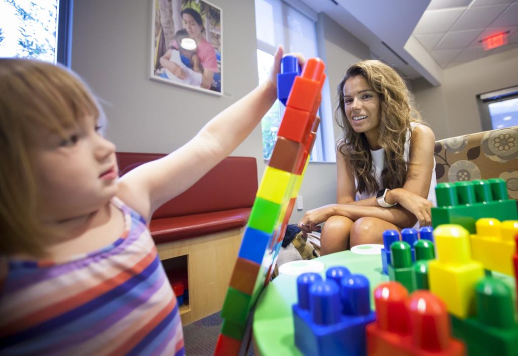 Babies' spatial reasoning predicts later math skills Credit: Photo by Emory University