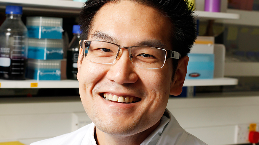 Dr Paul Huang leads the Protein Networks team in the Cancer Biology division at the ICR