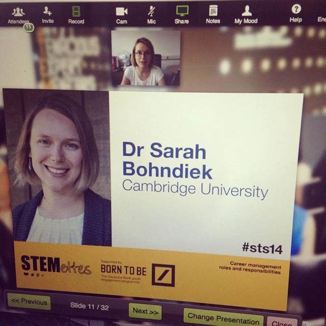 Sarah Bohndiek, scientist at the Cancer Research UK Cambridge Institute