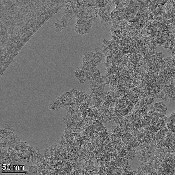 TEM of BN co-doped graphene