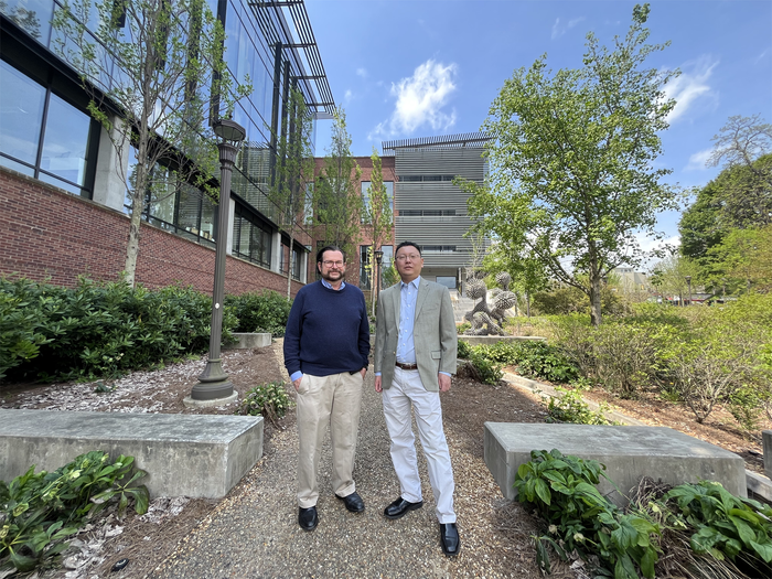 Jeffrey Skolnick and Mu Gao, corresponding authors of a new study.