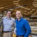 Researchers (L to R) Javier Pérez-Ramírez, András Bödi and Patrick Hemberger at the Swiss Light Source SLS