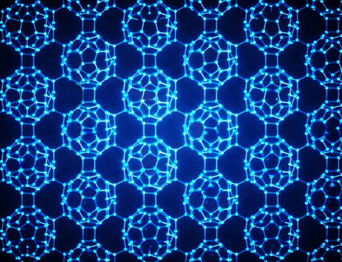 monolayer polymeric C60