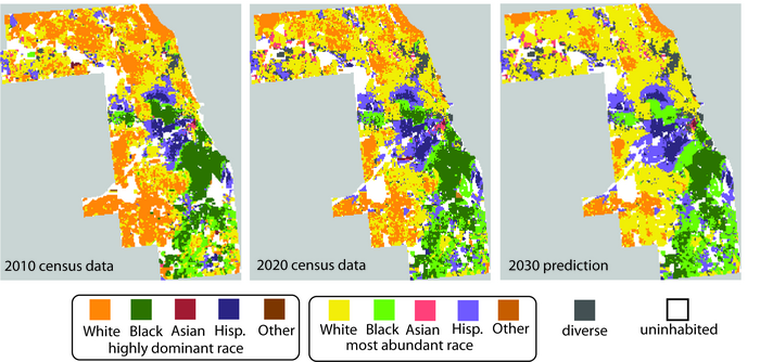 Predictive Map of Cook County in 2030