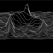 Experimental frequency spectra of photons leaking from the cavity