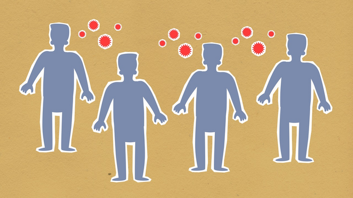 Patients may have and transmit COVID-19 viruses with diverse genetic sequences simultaneously, with possible implications for evolution of new variants