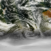 Satellite captured cloudy Southern Ocean