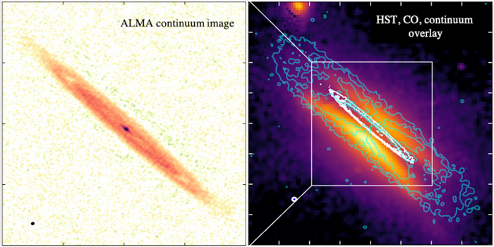 ALMA: Oph163131 disc