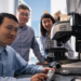 Rice University neuroengineers Hanlin Zhu, Chong Xie and Lan Luan