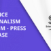 Science Journalism Forum 22 - Press Release