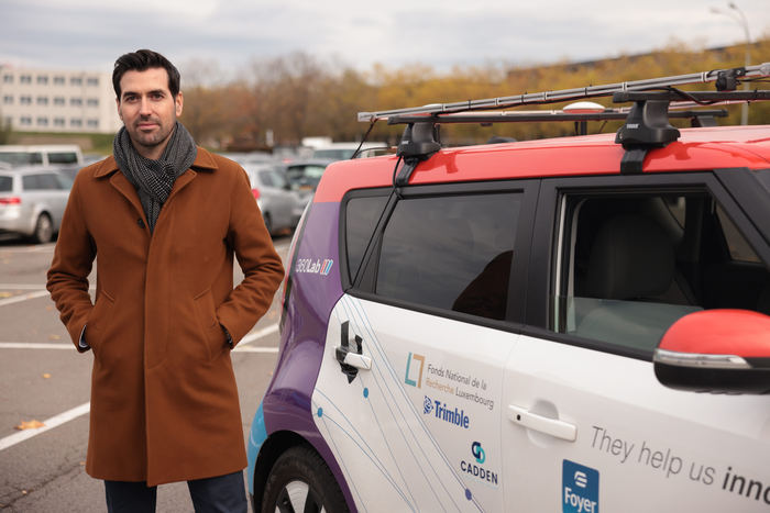 Prof. Raphaël Frank and Car