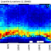 High droplet-number cloud distribution