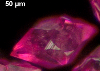 pink crystals