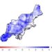 Extreme precipitation change