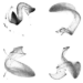 TomoTwin processing map for a tomogram flattened to 2D