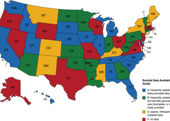 Suicides in state prisons in the United States: Highlighting gaps in data