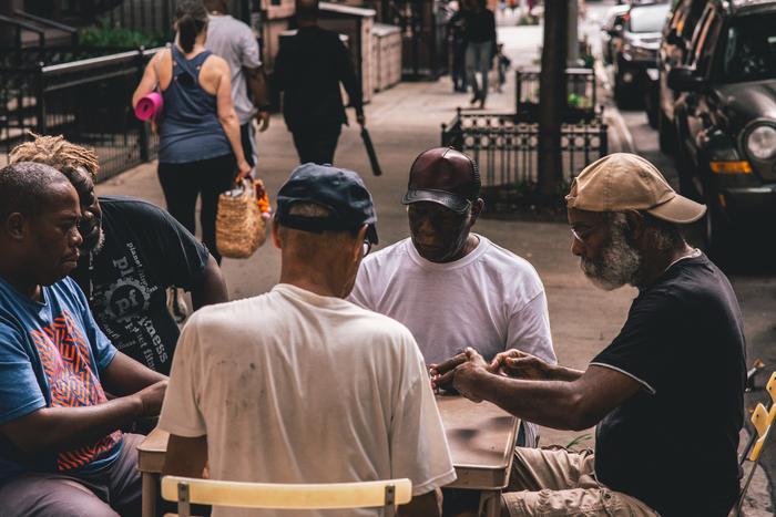 Contributions of neighborhood social environment and air pollution exposure to Black-White disparities in epigenetic aging