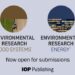 Environmental Research: Energy and Environmental Research: Food Systems logos