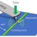 Crackling noise microscopy