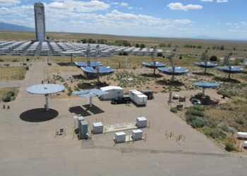 Concentrating solar power to produce electricity