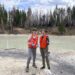 Researchers at Geothermal Lake