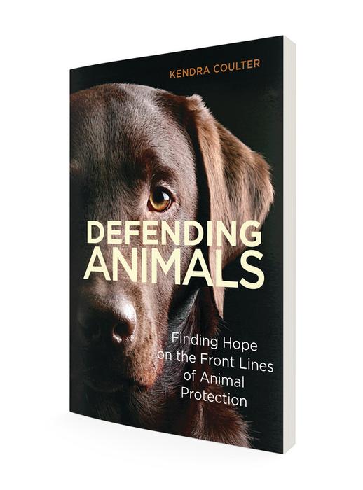 Cover art to "Defending Animals"