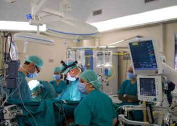 Cardiac surgery operating room