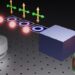 Scheme of the flexible platform implemented to engineer both intra- and interparticle Orbital Angular Momentum based entangled states via quantum dot source. Image credit: Nicolò Spagnolo.