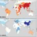 Reversal of trends in global fine particulate matter air pollution