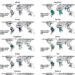 Patterns of changing suitability of commercially important different crops (Figure 2)