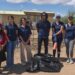 BLAISER and FRONTERA students at cleanup event