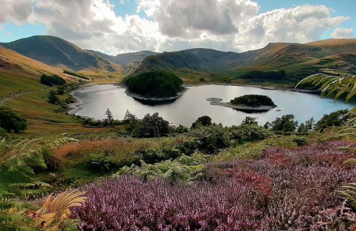 Haweswater reservoir landscape