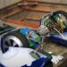 Hoverboard dismatled in Dock, Switzerland