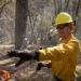 John N. Williams during prescribed burn