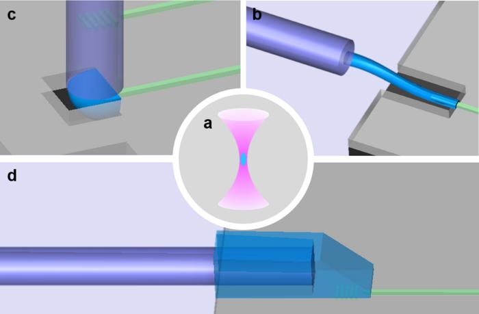 Schematic drawings of three typical TPL-based packaging methods.