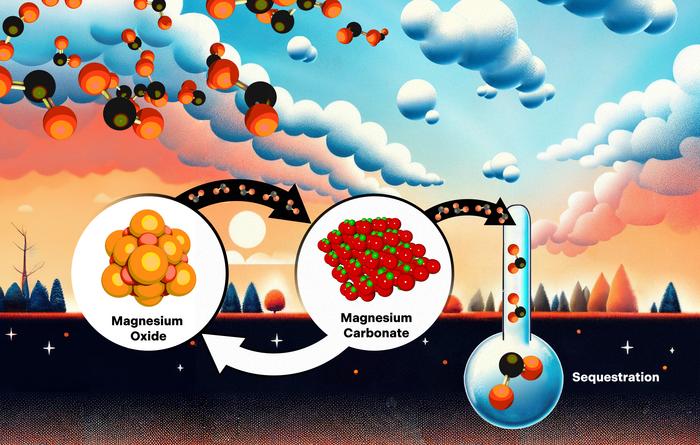 Carbon capture using magnesium oxide crystals