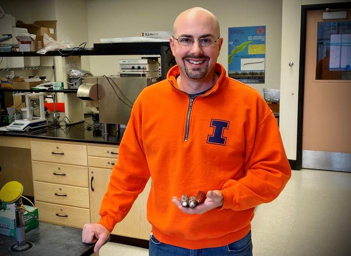 Popcorn breeder Tony Studer