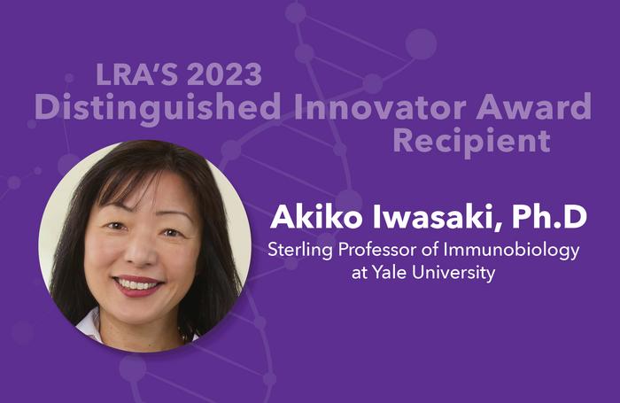 Lupus Research Alliance 2023 Distinguished Innovator Award Granted to Yale School of Medicine's Dr. Akiko Iwasaki