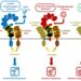 Immunity-related LRR-RLPs and growth-related LRR-RLKs