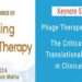 Targeting Phage Therapy 2024 Keynote Speech by Prof. Robert T. Schooley