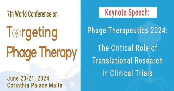 Targeting Phage Therapy 2024 Keynote Speech by Prof. Robert T. Schooley