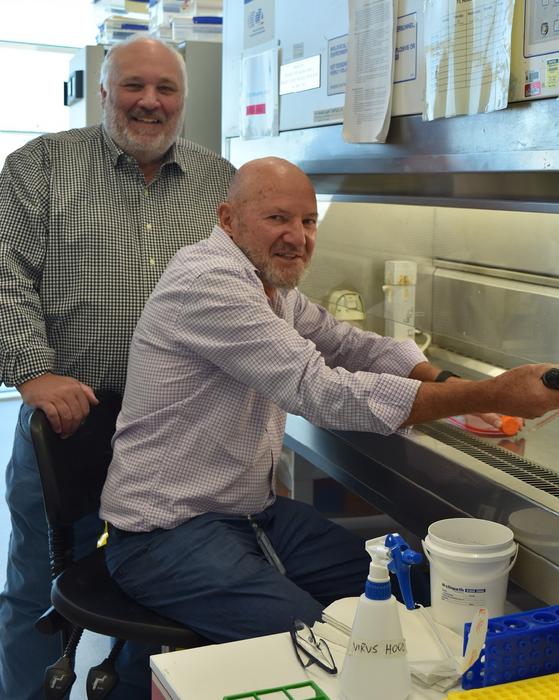 Dr Stephen Birrell and Professor Wayne Tilley