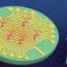 Superconducting microstrip photon-number-resolving detector