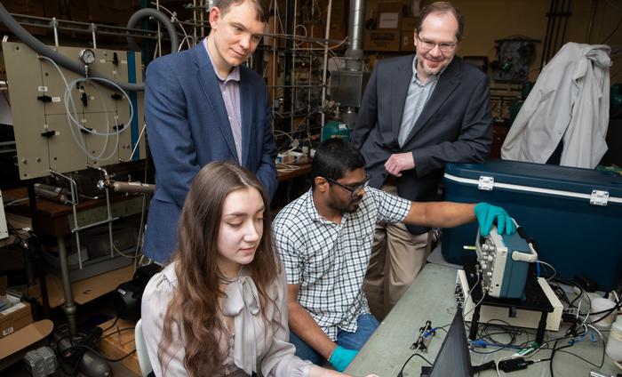 NJIT research team discovering how fluids behave in nanopores with NSF grant