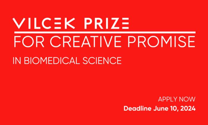 Open call: Vilcek Foundation to award $150,000 in prizes to immigrant scientists in 2025