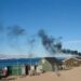 Open waste burning in Qaanaaq