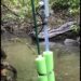 Modified floating carbon sensor for streams and rivers