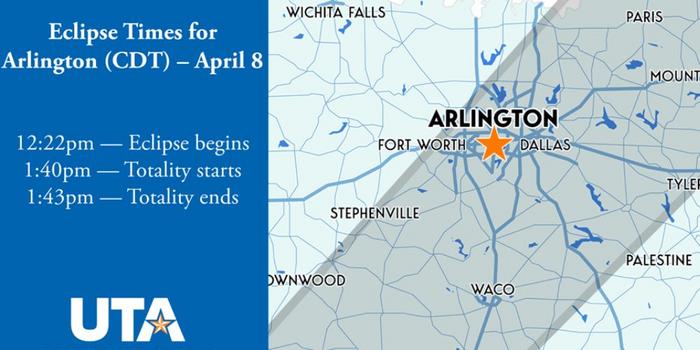 UTA hosts Solar-bration watch party for April 8 eclipse