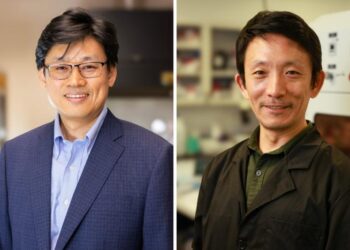 UCF Engineering researchers Woo Hyoung Lee and Yang Yang