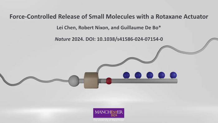 Force controlled release animation demonstration